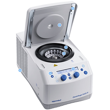 Centrifuge 5425R - 微量離心機(jī)（按鍵式, 冷凍型, 含轉(zhuǎn)子 FA-24x2）