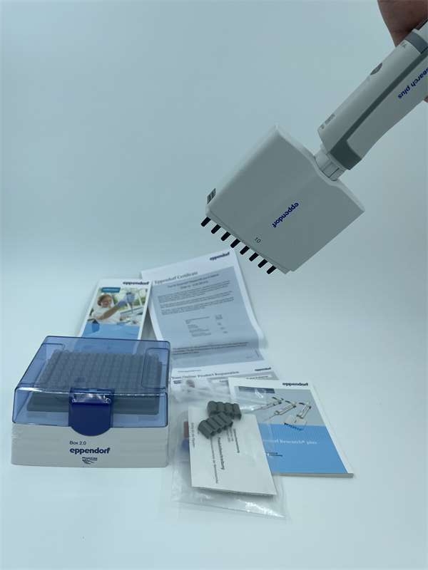 Eppendorf Research? plus 8 道 , 可調(diào)量程30 – 300 μL, 桔黃色,可調(diào)量程